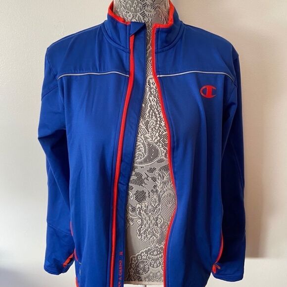 Champion performax Full Zip blue track jacket - Picture 2 of 7